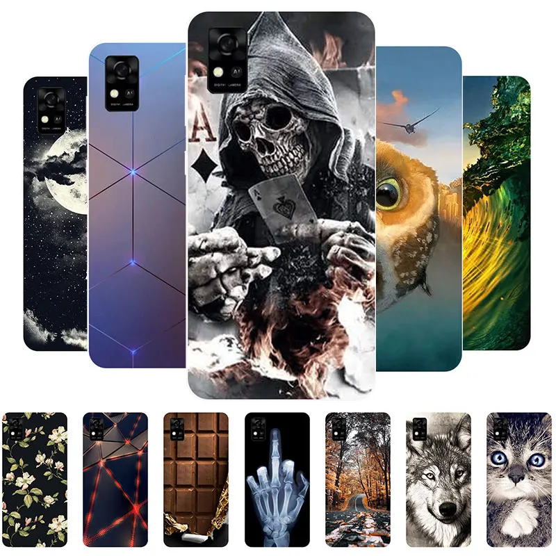 Для zte Blade A31 чехол силиконовый мягкий милый для задней крышки Plus A 31 Coque A51 A71