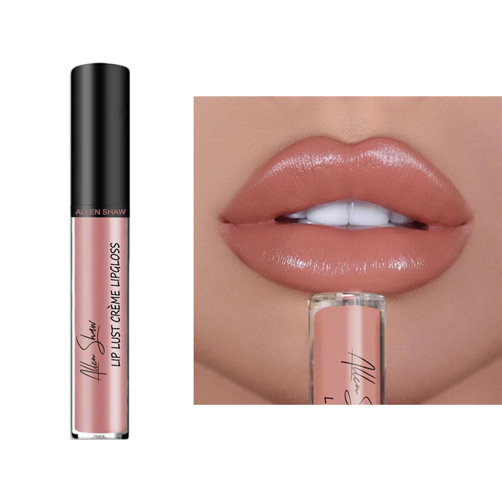 1pc Natural Rose Essence Glitter Lipstick Moisturizing Lip Balm