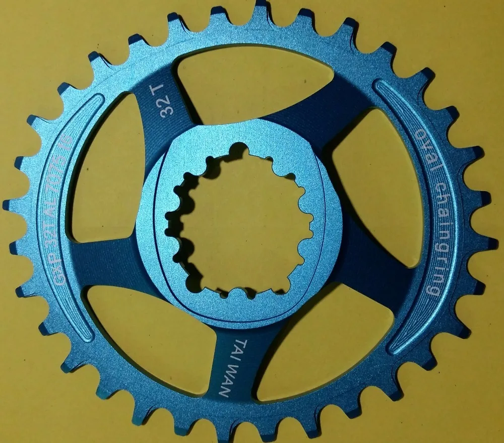 Широкий одинарный Овальный Стул Для X-SYNC Овальный SRAM Центр замок Кривошип SRAM овальная Звездочка Кривошип