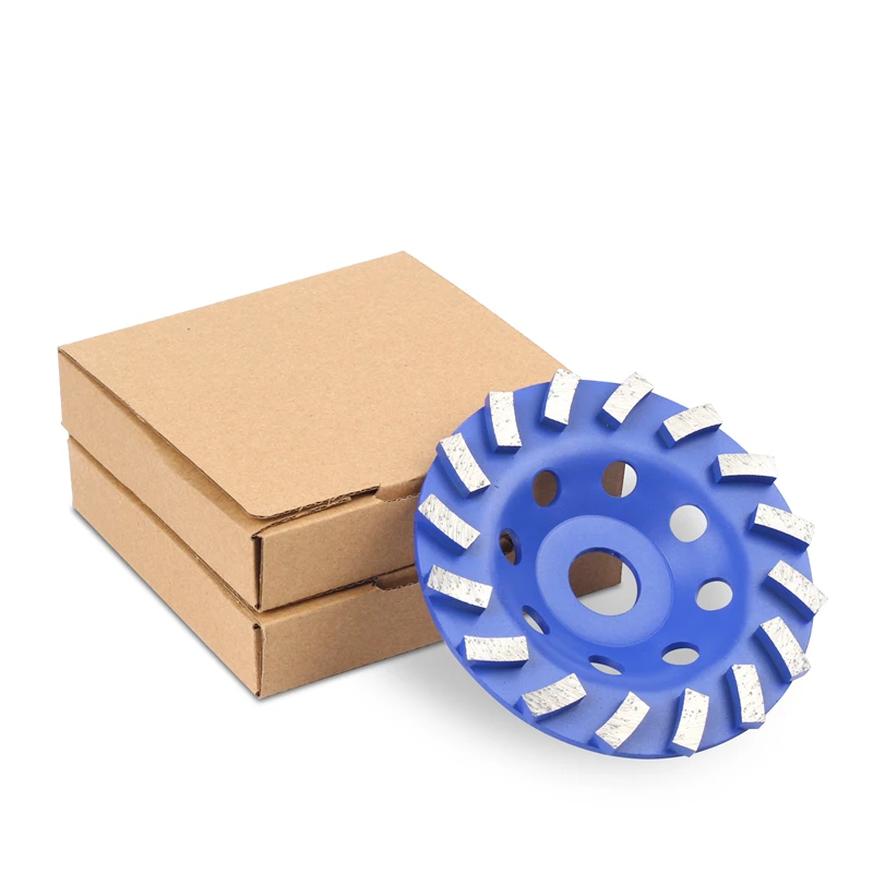 125*22mm Diamond Segment Bowl Grinding Wheel Cup Cutting Disc for Concrete Marble Granite Grinding Rotary Tools