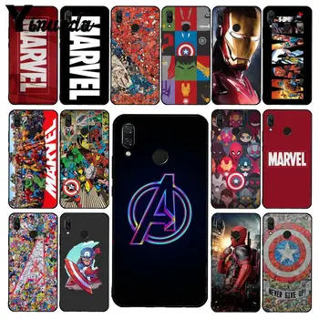 

Yinuoda Deadpool Iron Man Marvel Avengers Phone Case for Xiaomi Redmi Note 7 5 4 Redmi 5plus 6A Note8 4X Note8Pro