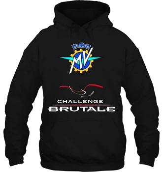 

New MV AGUSTA BRUTALE Logo Italian Motorcycle Black Size S 3XL Streetwear men women Hoodies Sweatshirts