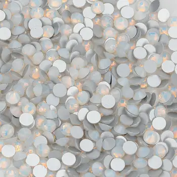 

Colorful Opal Flat Back Glass Rhinestones Non-HotFix for Nail Art Decorations