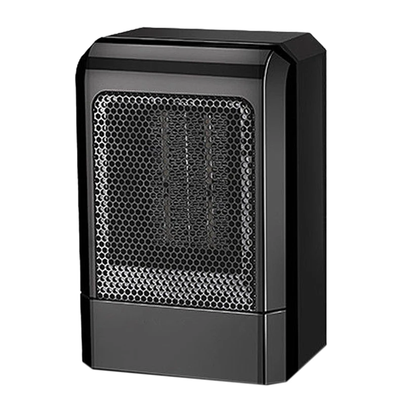 

EAS-Portable Heater 500W Electric Cooler Hot Fan Home Office Winter Keep Warm Temperature High Temperature Diffuser (EU Plug)