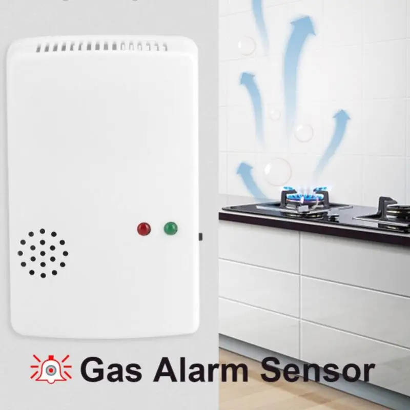 

Gas Leak Detector Sensitivity Combustible Alarm Coal Natural Portable Warning Home Security Tool Home Alarm System