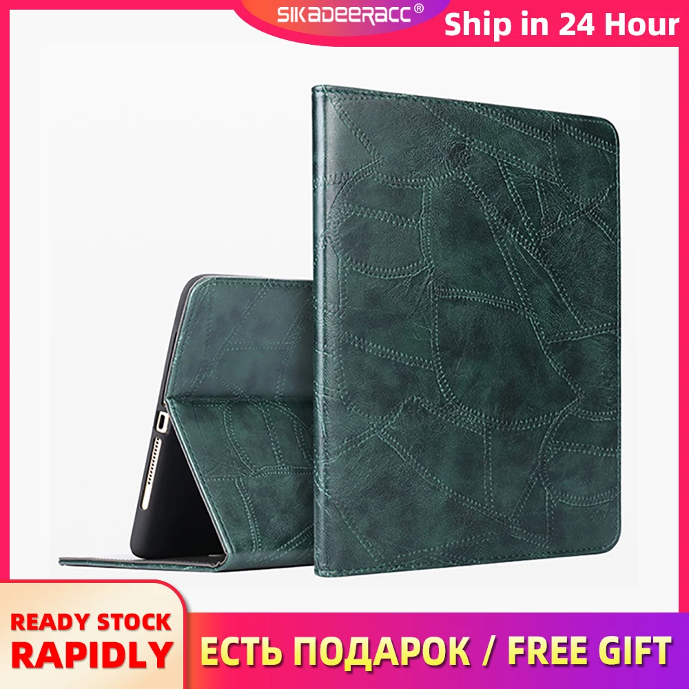 Винтажный чехол из искусственной кожи для iPad Mini 5 4 3 2 1 Air 2017 2018 Новинка Pro 10 2019