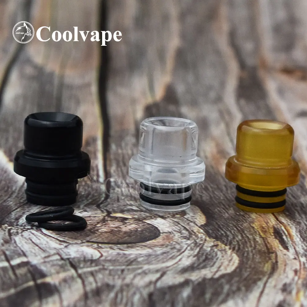 

WOLF COOLVAPE Steam Tuners T9 510 drip tip mouthpiece for taifun gtr rta taifun gt4 s rta 510 tank vape atomizer accessories