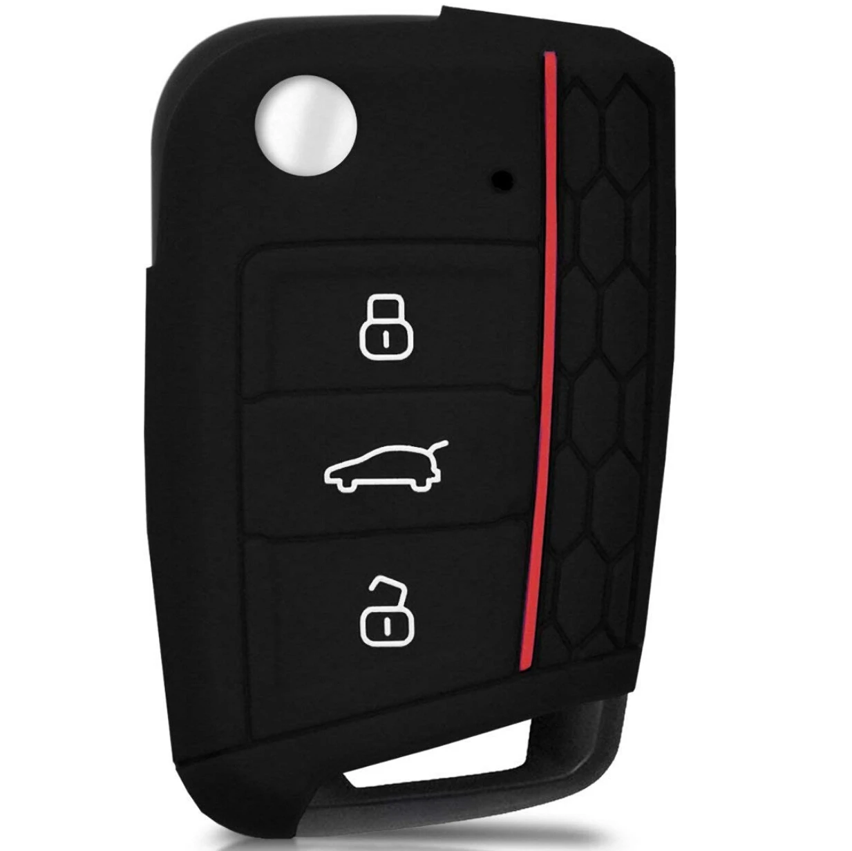 3 BUTTON FLIP KEY SILICONE COVER for VW GOLF 7 MK7 SKODA SEAT 2014 2015