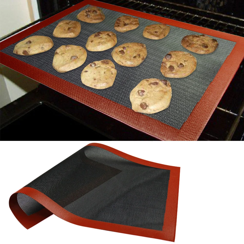 

Non-Stick Oven Sheet Liner Tool Perforated Silicone Baking Mat Durable Non-viscous Bakeware Accessories