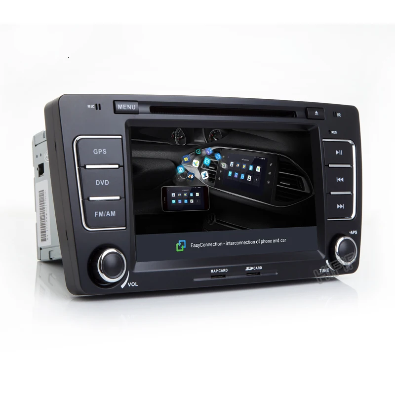 Excellent DSP 2 DIN Android 9.0 IPS 4G CAR GPS For SKODA Octavia 2009 2010 2011 2012 2013 DVD PLAYER radio navigation tape recorder PC 3