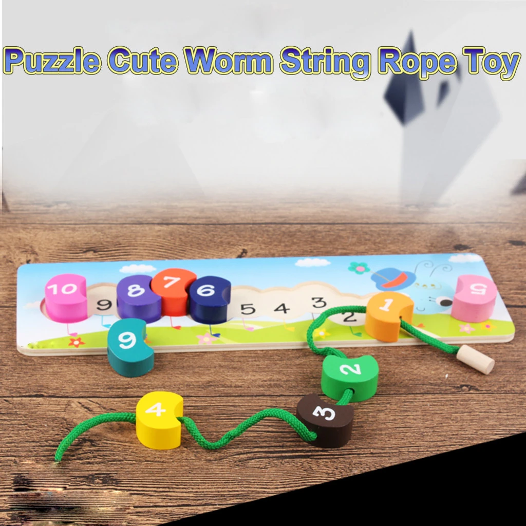 wooden learning puzzles