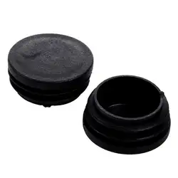 Черные пластиковые защитные Заглушки 38 мм круглая втулка 12 шт