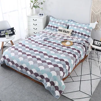 

Cartoon Towel Quilt Summer 100% Cotton Blanket for Bed Bedspread for Double King Bed Bed Cover Bedding Covelet Thin Duvet