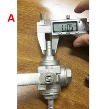 Трехходовой шаровой кран для наружной резьбой три 3-ходовой шаровой клапан DN15 DN20 Нержавеющая сталь 304 ручка клапана клапаны L T Порты и разъёмы