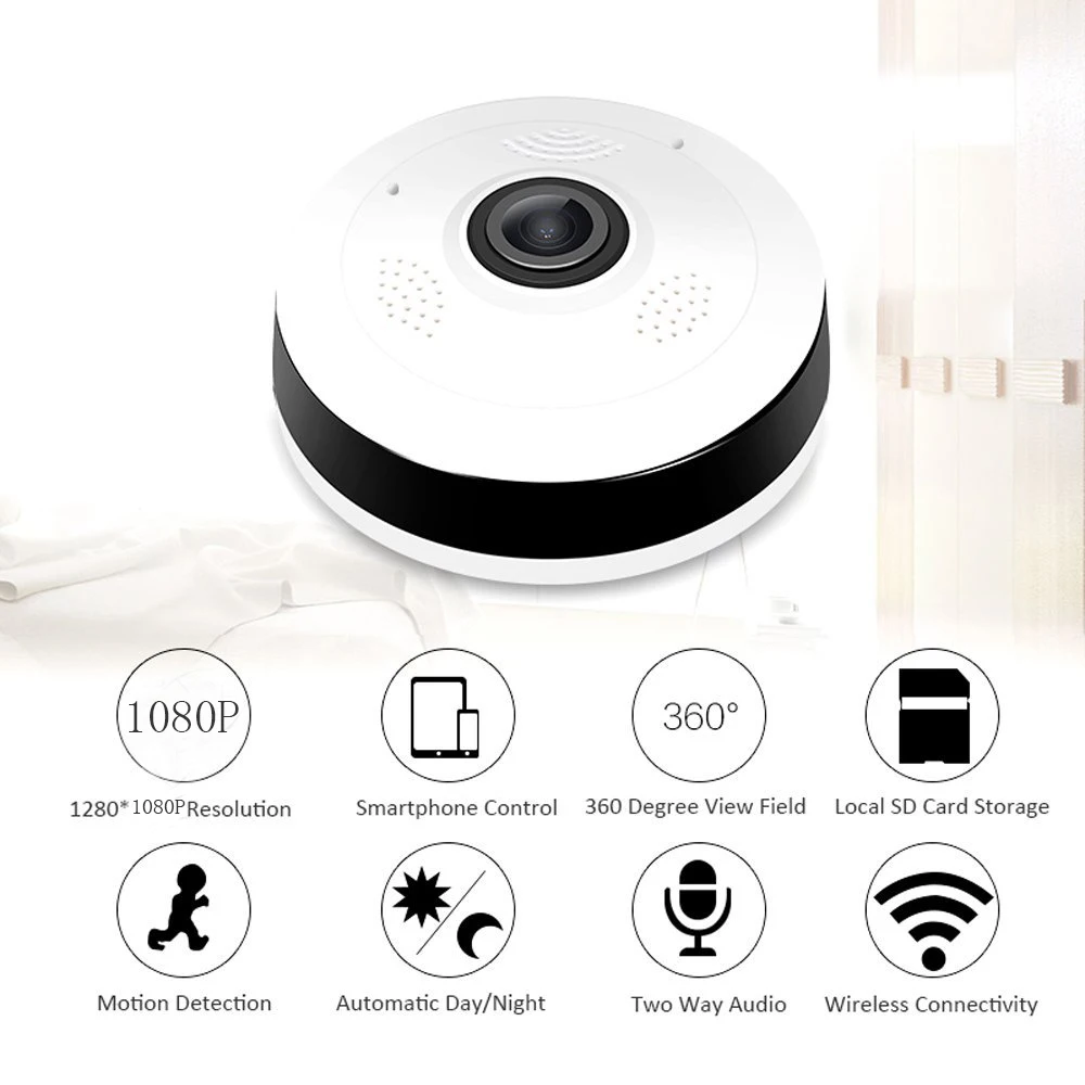 Kruiqi 1080P IP камера беспроводная Wifi камера домашняя камера видеонаблюдения CCTV сетевая камера ночного видения P2P Удаленный просмотр