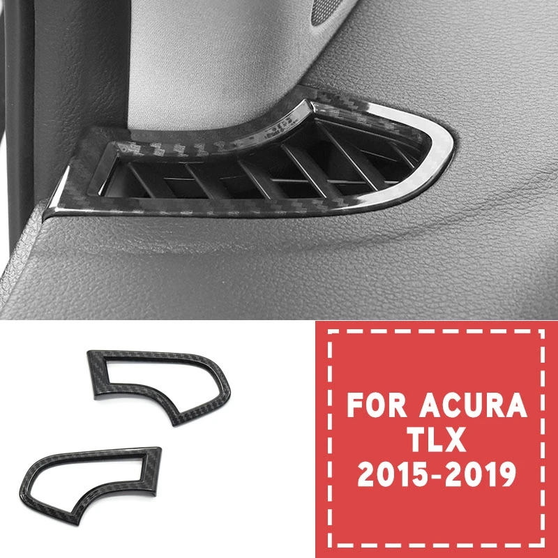 Pcmos углеродное волокно панель накладка для Acura TLX- интерьер молдинги молдинг наклейки Новые