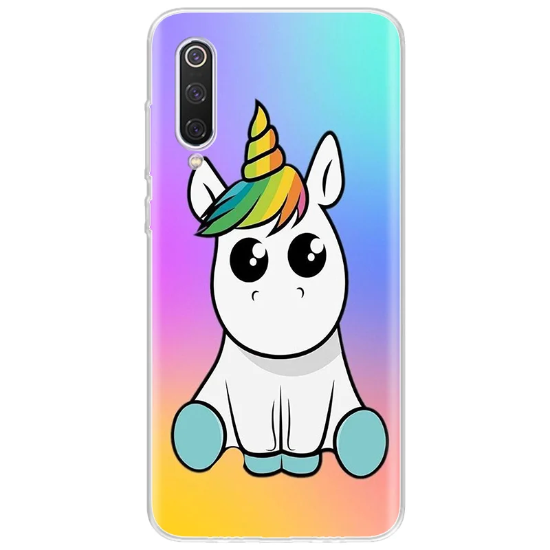 case for xiaomi Rainbow Unicorn Design Csae For Remi Note 5 7 8 9 Pro Cover Soft For Redmi 5 6 6A 7 7A Y3 8 9 9A 9C S2 Coque Mi K20 Pro Shell phone cases for xiaomi