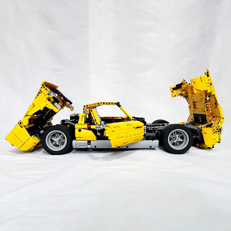 MOC 3184 шт. Lambor ghini Miura супер гоночный автомобиль подходит для техники 24294 комплекты