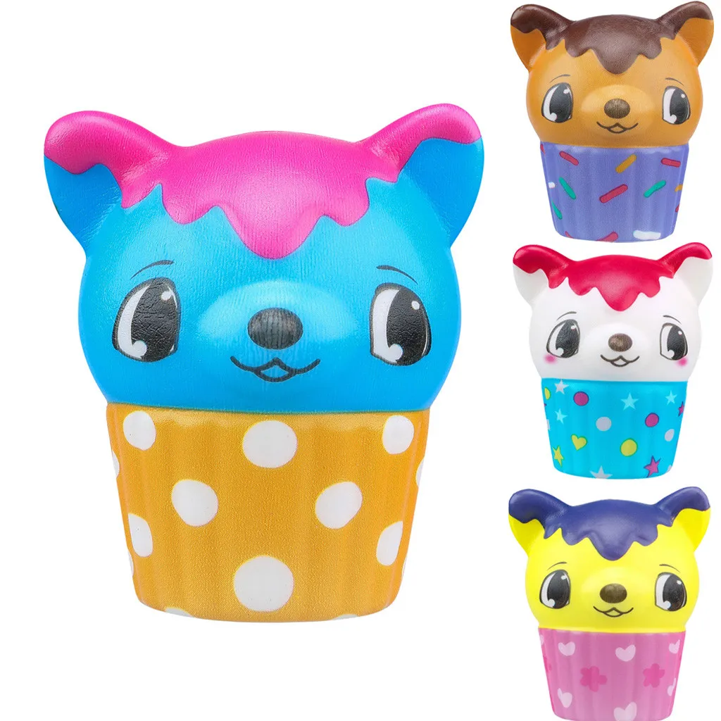 Kawaii очаровательное мороженое олень медленно поднимающийся крем Ароматические игрушки для снятия стресса детская забавная игра игрушки детские игрушки для мальчиков и девочек