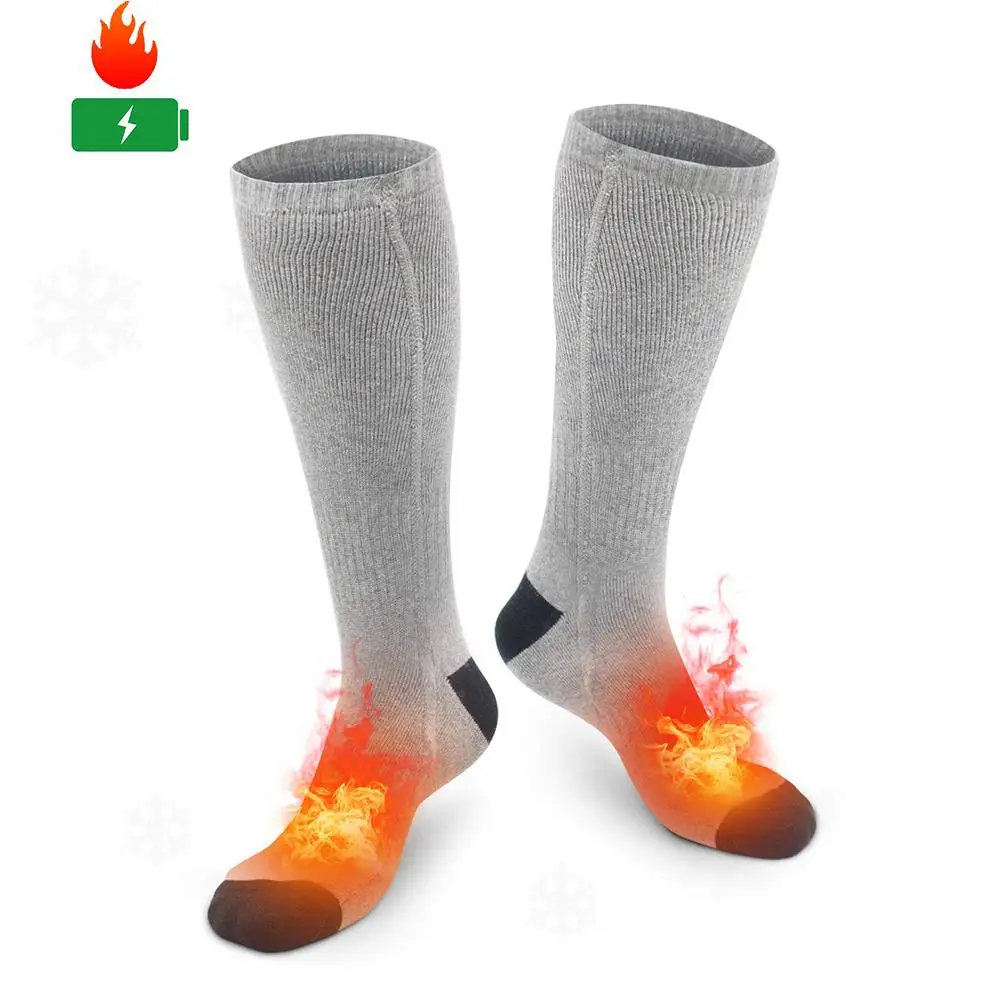 

Winter Heated Socks High Elasticity Warm Feet Electric Warming Thermal Sox Winter Hunting Heating Socks Outdoor Sport Ski Hiking