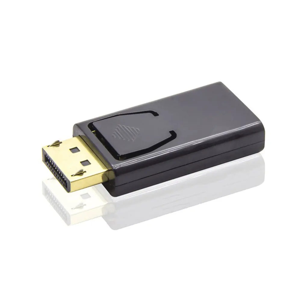 Адаптер DP папа-HDMI мама черный Высококачественный конвертер Dp в Hdmi для HDTV ПК |