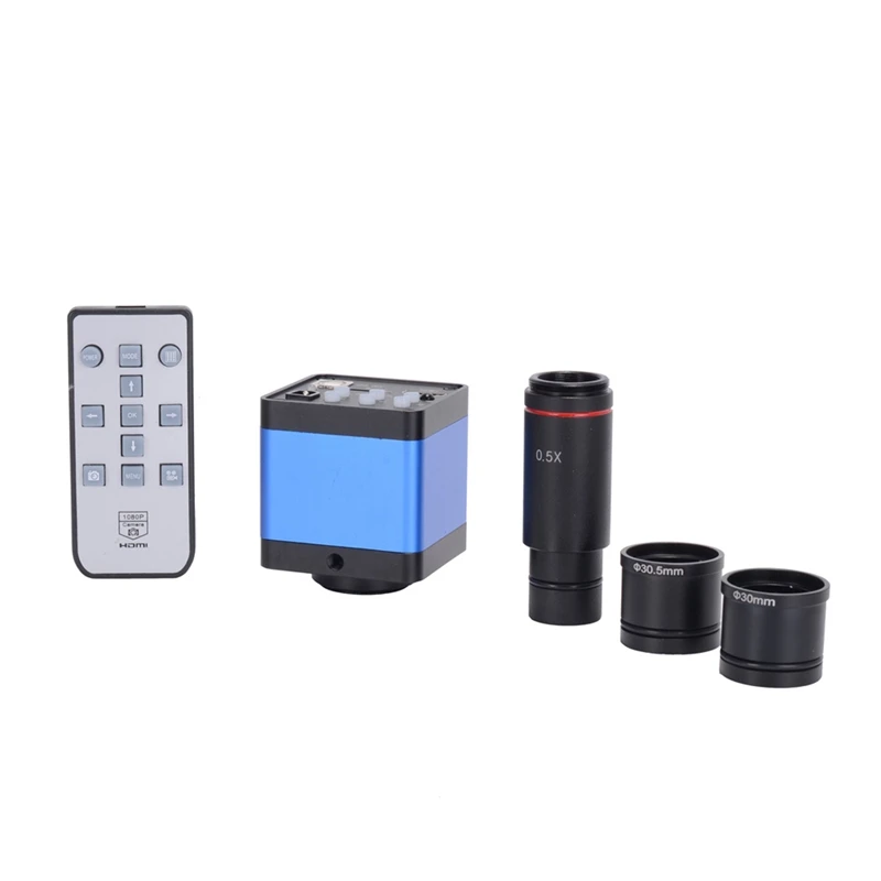 16MP HDMI 1080P USB цифровой промышленный микроскоп камера с 0.5X C-Mount окуляр объектив 30 мм 30,5 мм адаптер для THT PCB пайки