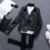Fitaylor New Spring Autumn Women Short Faux PU Jacket Slim Fashion Punk Outwear Мотоциклетная кожаная куртка Повседневное пальто