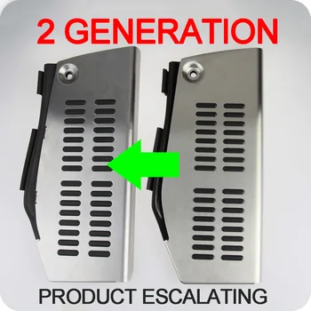 

2 generation Pedal For Volkswagen Polo vw Golf 4 Bora Beetle RSi GTI R32 SEAT Leon 1M Toledo 1L Audi A3 Stainless Steel Rest