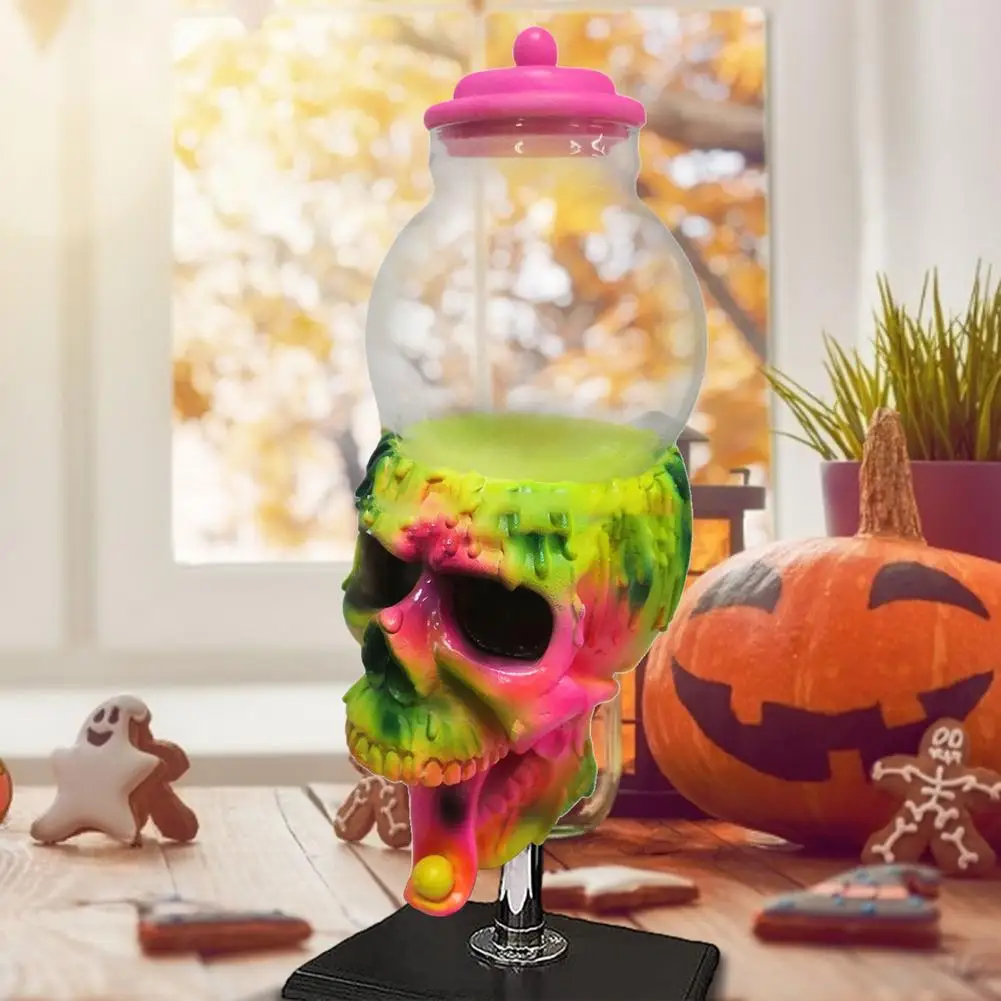 Halloween Decoration Skull Candy Jar, Cookie Jar, Storage Jar, Portable Candy  Jar, Skull Ornament, Halloween Decorative Supplies, Holiday Atmosphere  Decoration, Halloween Essentials - Temu