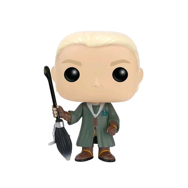 Funko Pop Harri Potter#31 Moaning Myrtle#61 Draco Malfoy#19 Виниловая фигурка куклы игрушка Harri фигурка игрушки подарки на день рождения - Цвет: no box