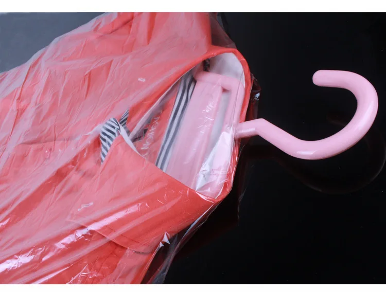 Overcoat Storage Bag Thick PE Household of Cheap Travel Transparent Dustproof Organizing Clothes Debris Manufacturers Wholesale