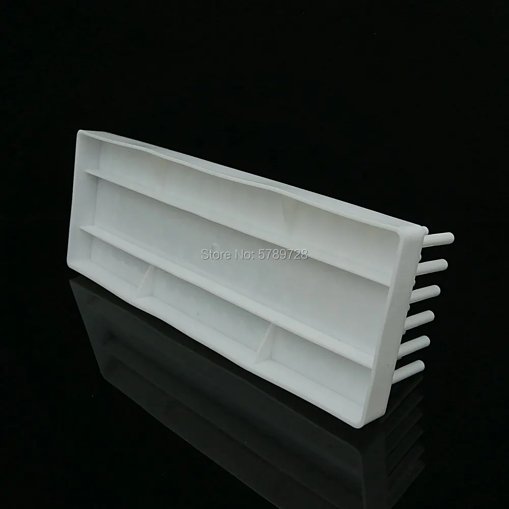 1pc 102-column Plastic column-type test-tube rack The tube can be inserted upside down shelf for drying test tubes