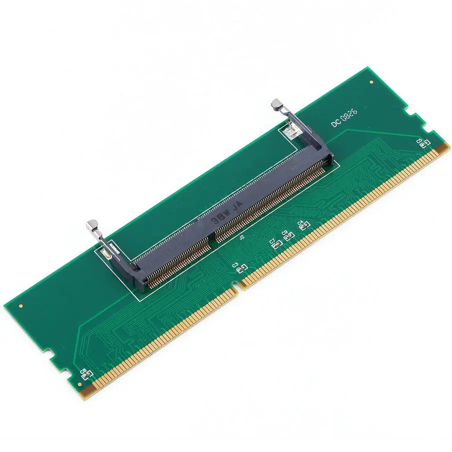 1 шт. DDR3 ноутбук SO-DIMM для рабочего стола DIMM разъем для ОЗУ адаптер DDR3