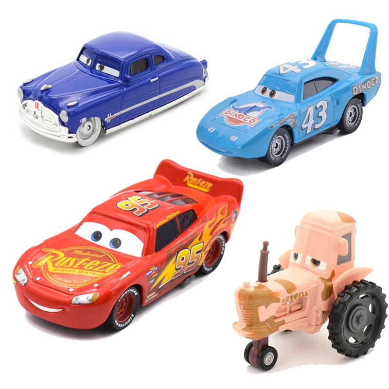 1:55 Disney Pixar Cars Metal Diecast Car Toys Lightning McQueen Jackson Storm Mack Uncle Truck Car Model Boy Toy Birthday Gift 1