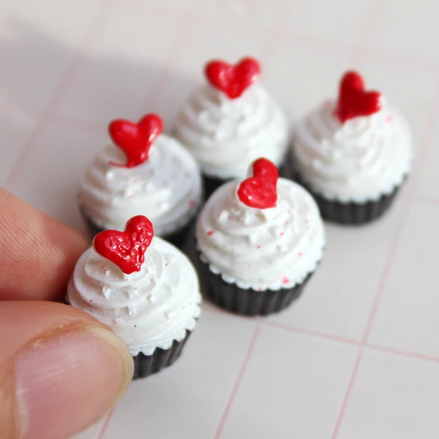 1/6 Scale Dollhouse Miniature Cake Bread DIY Dessert Mini Food for Barbies BJD Doll House Kitchen Furniture Accessories 5