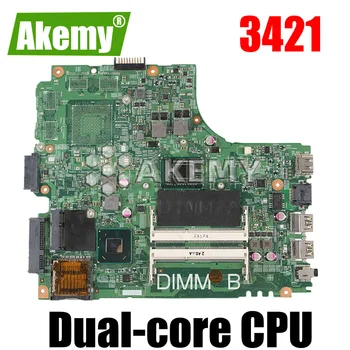 

12204-1 For DELL INSPIRON 2421 3421 5421 laptop motherboard CN-07GDDC 12204-1 com Dual-core CPU orginal Teste motherboard
