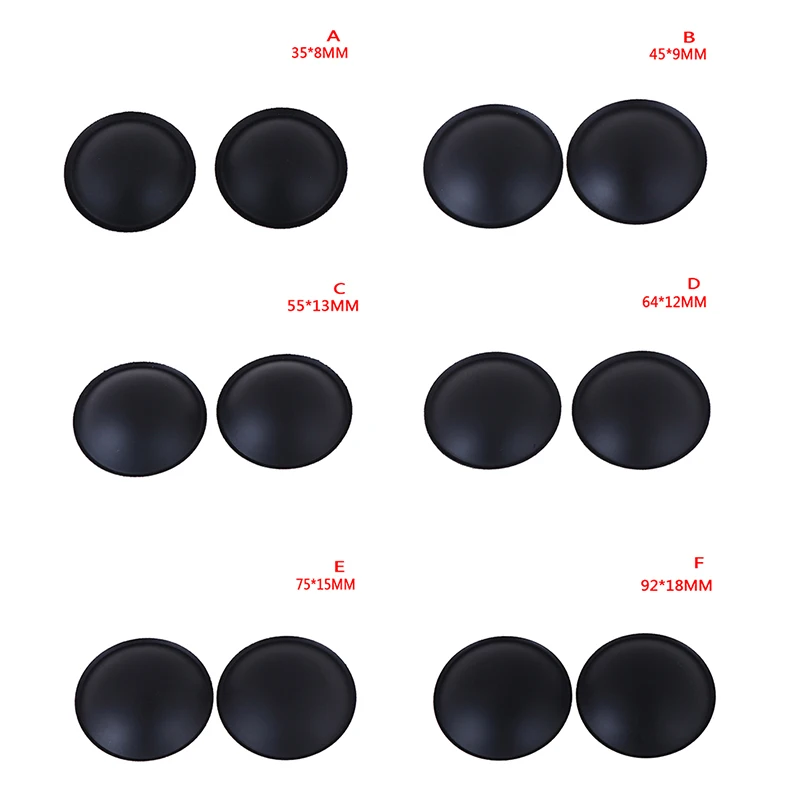 2Pcs/lot Audio Speakers Dust Cap Cover Woofer Subwoofer Speaker Repair Accessories