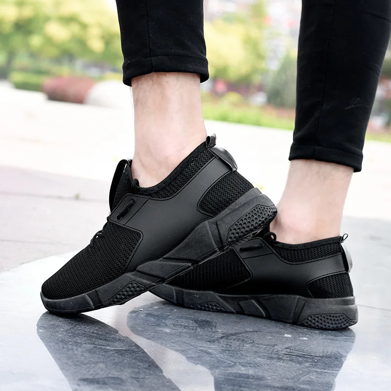 

Mesh Men Sneakers Casual Shoes Men New 2019 Lace-Up Spring Autumn Fashion Breathable Comfortable Male Footwear