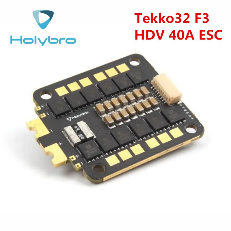 Holybro Kakute F4 V2/F7 V1.5/F7 HDV Полетный контроллер Tekko32 F3 40A/45A/65A Blheli_32 3-6S 4в1 бесщеточный ESC для радиоуправляемого дрона - Цвет: Tekko32 F3 40A ESC