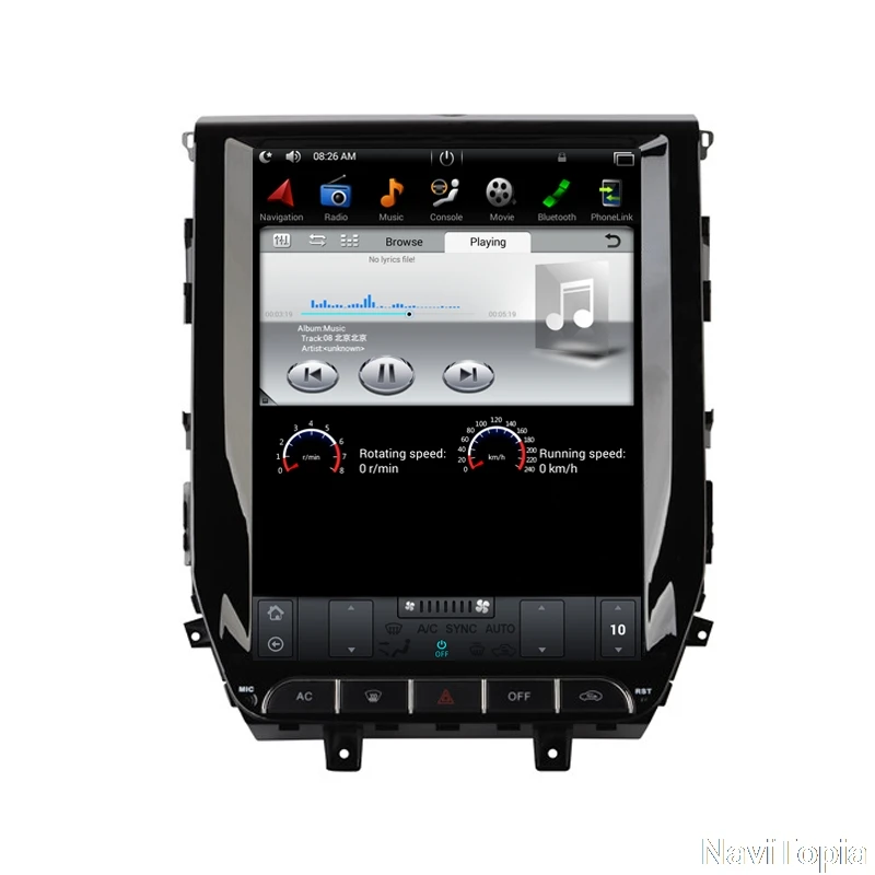 

12.1" tesla style vertical screen android 6.0 Quad core 1+32G Car GPS radio Navigation for Toyota Land cruiser 2016-2017