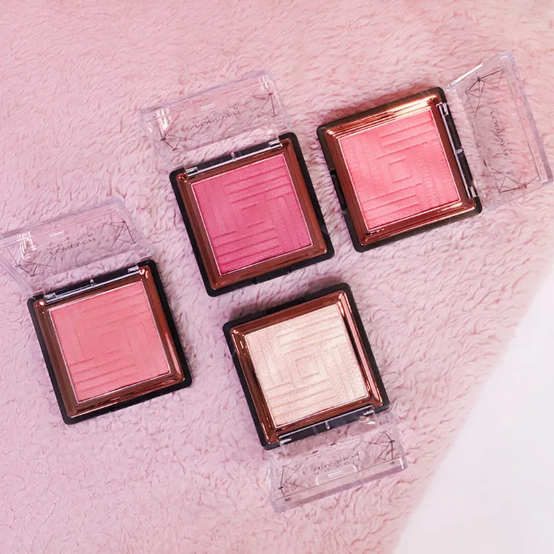

Single Color Blusher Powder Brighten Skin Color Highlight Natural Blusher Powder Palette Face Blush Makeup Facial Maquiagem