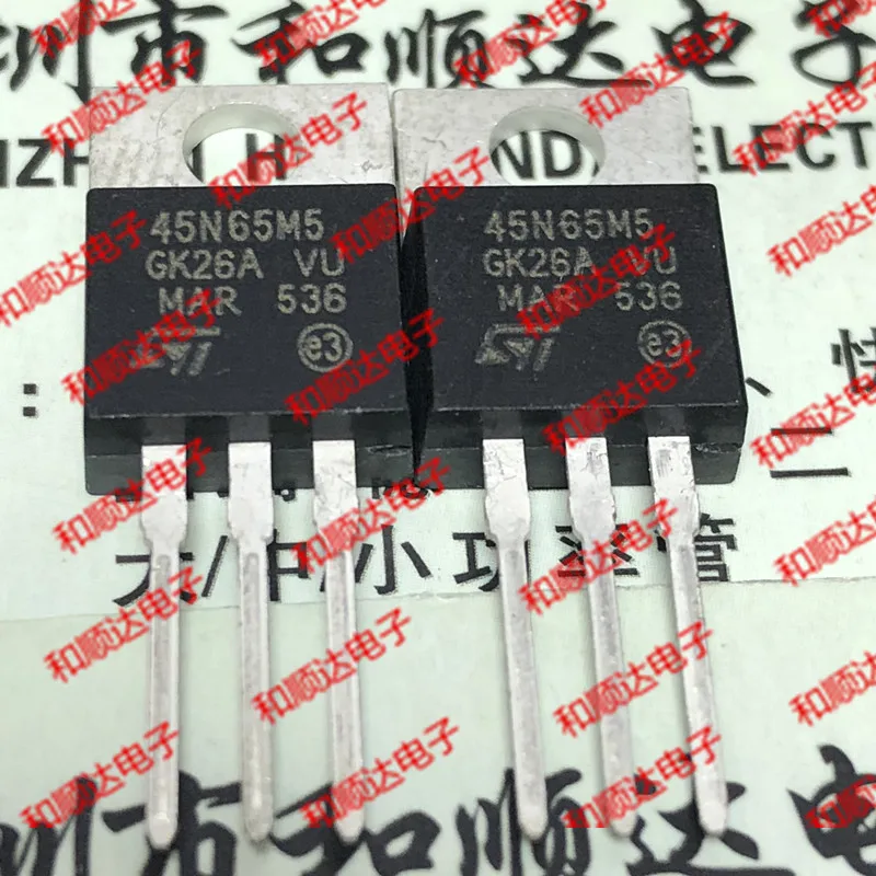 2 шт./45N65M5 STP45N65M5-220 650V 35A