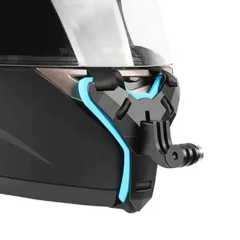 

Full Face Helmet Chin Mount Holder for GoPro Hero 8 7 6 5 3 Motorcycle Helmet Chin Stand Camera Accessories for Go Pro POV TSLM2