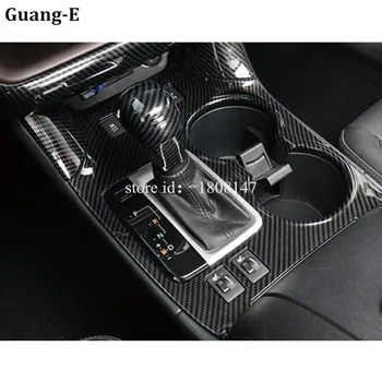 

Car Styling Detector Inner Interior Trim ABS Lamp Center Console Cup Gear Box Frame 1pcs For Toyota Highlander 2015 2016 2017