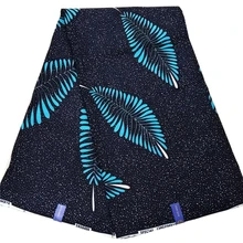 Анкара африканская вощеная ткань принтом высокого качества хлопок голландский воск настоящий восковой принт pagne восковая Ткань 6 ярдов