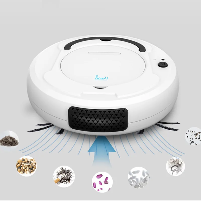 1200MAH Intelligent Sweeping Robot 400ML Automatic USB Vacuum Cleaner