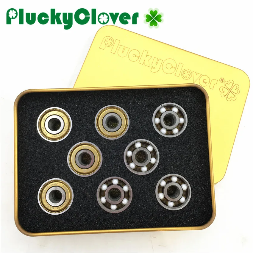 16pc Quad Skate Bearing 627 with 6 outwards Ceramic balls Artistic skate roller Quad hockey skates Bearing 627 Art skate