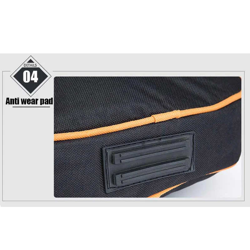 40/41 inchs Oxford Fabric Electric Guitar Case Colorful Edge Gig Bag Double Straps Pad 8mm Cotton Thickening Soft Cover guitar bag