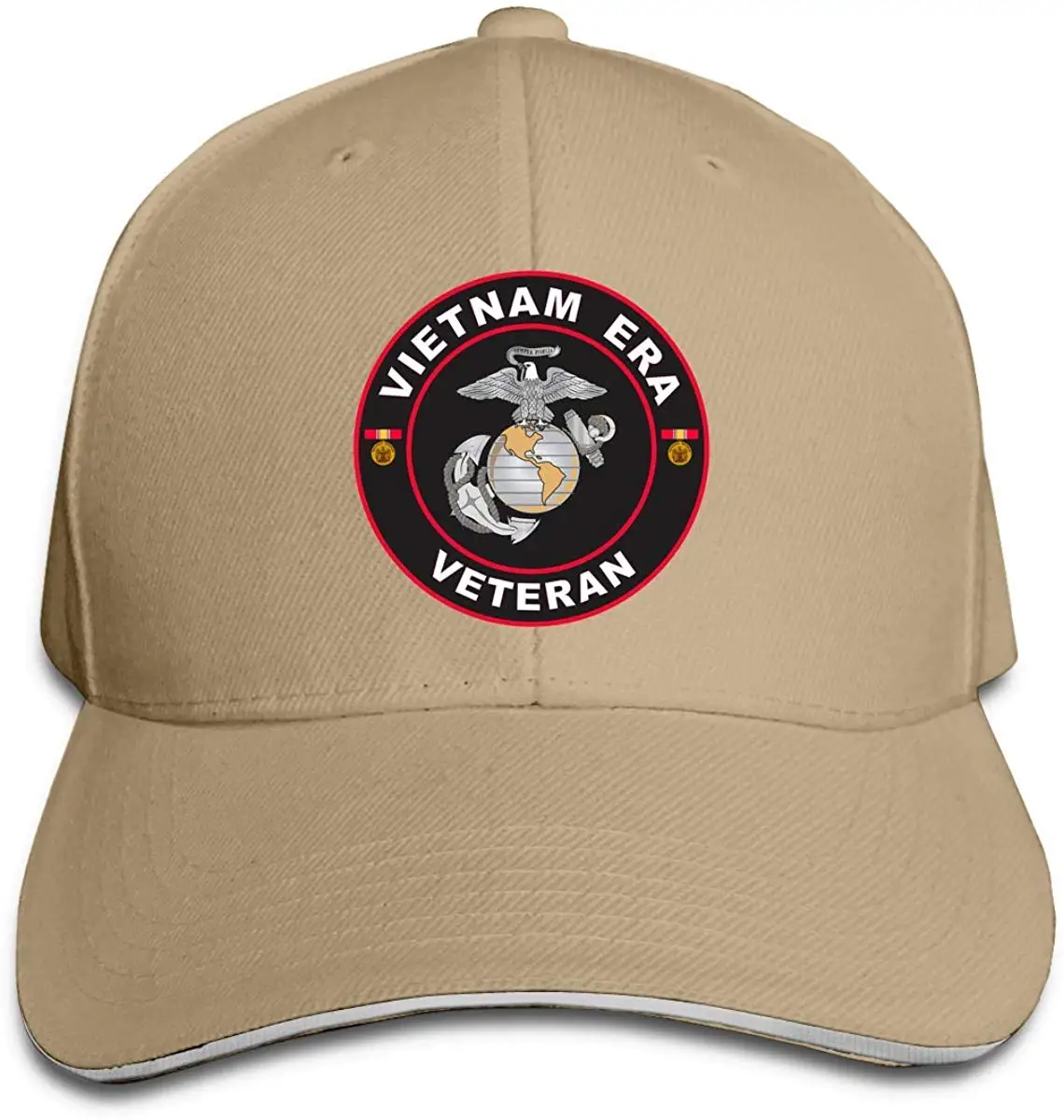 Американский морской корпус вьетнамская Эра Vet era n регулируемая бейсболка сэндвич Кепка