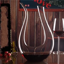 U-образный 1500 мл хрустальный стакан для красного вина, виски, графин для вина, винный контейнер, бутылка для шампанского, бутылка для воды, сок, стакан для питья es